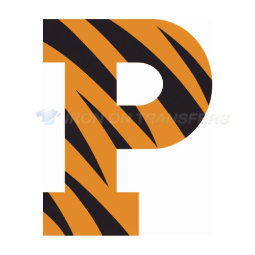 Princeton Tigers Logo T-shirts Iron On Transfers N5929